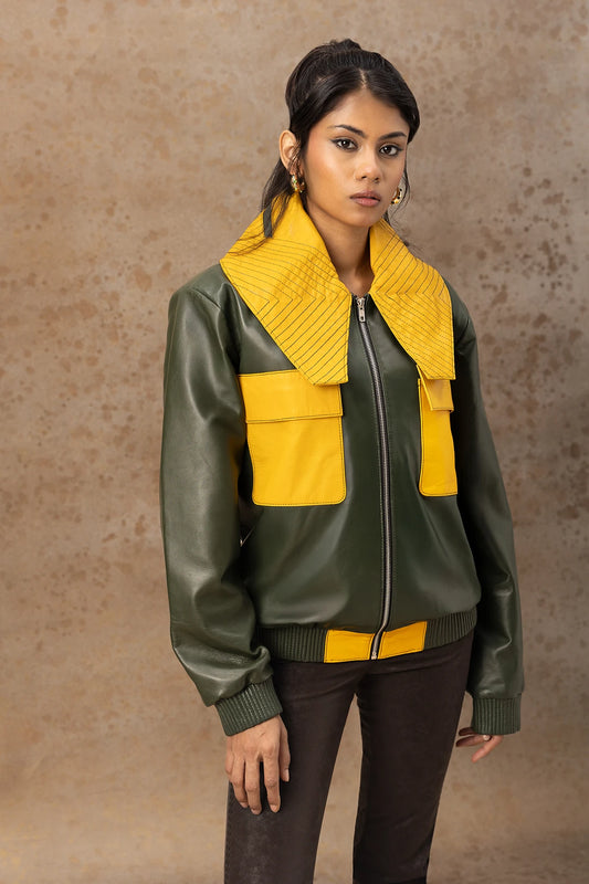YELLOW GREEN JACKET