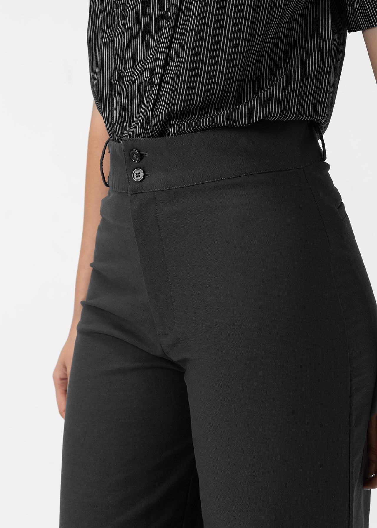 STRAIGHT LEG TROUSERS