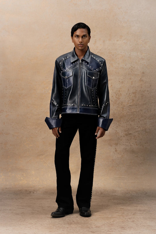 BLUE RIVET JACKET