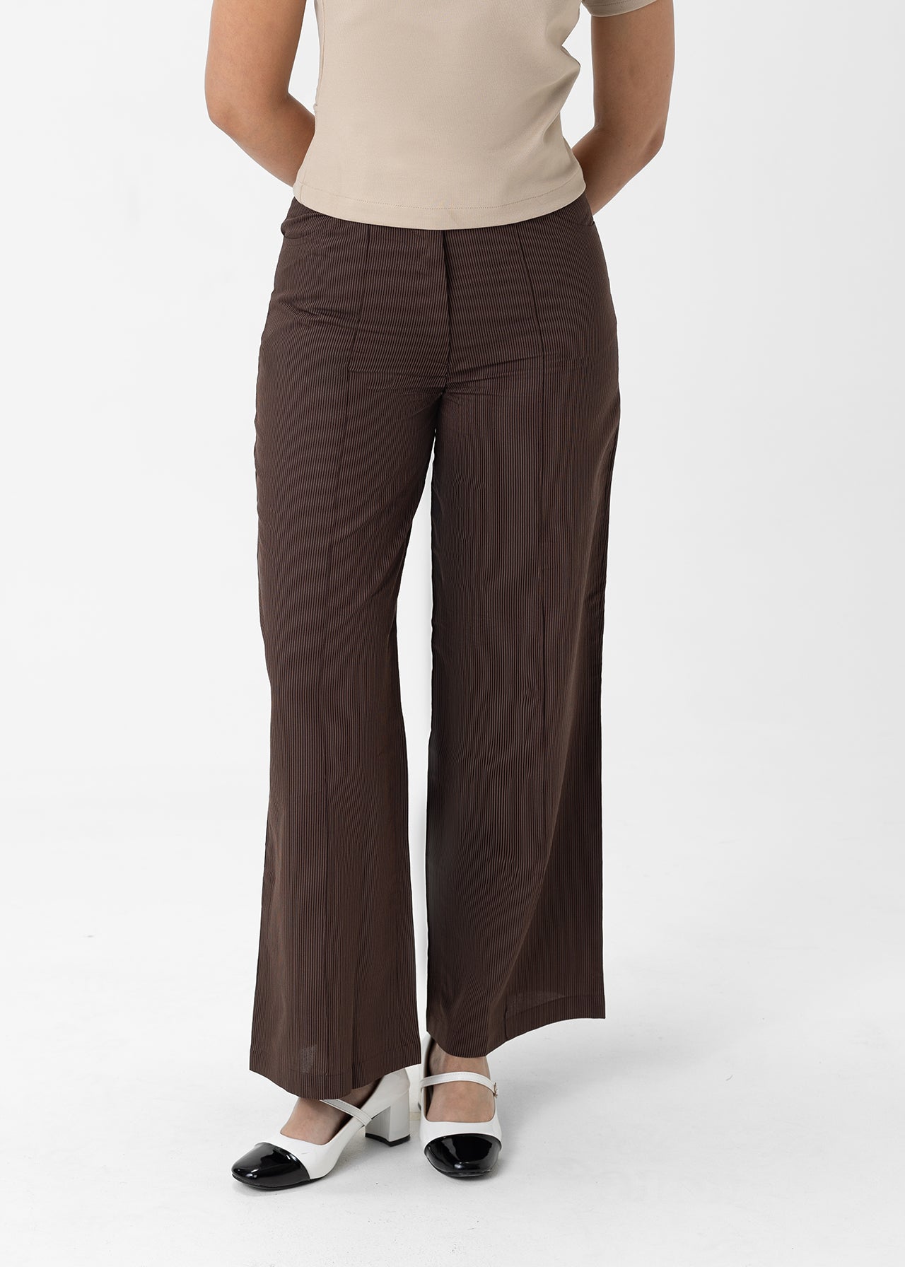 HIGH WAIST TAILORED TROUSERS
