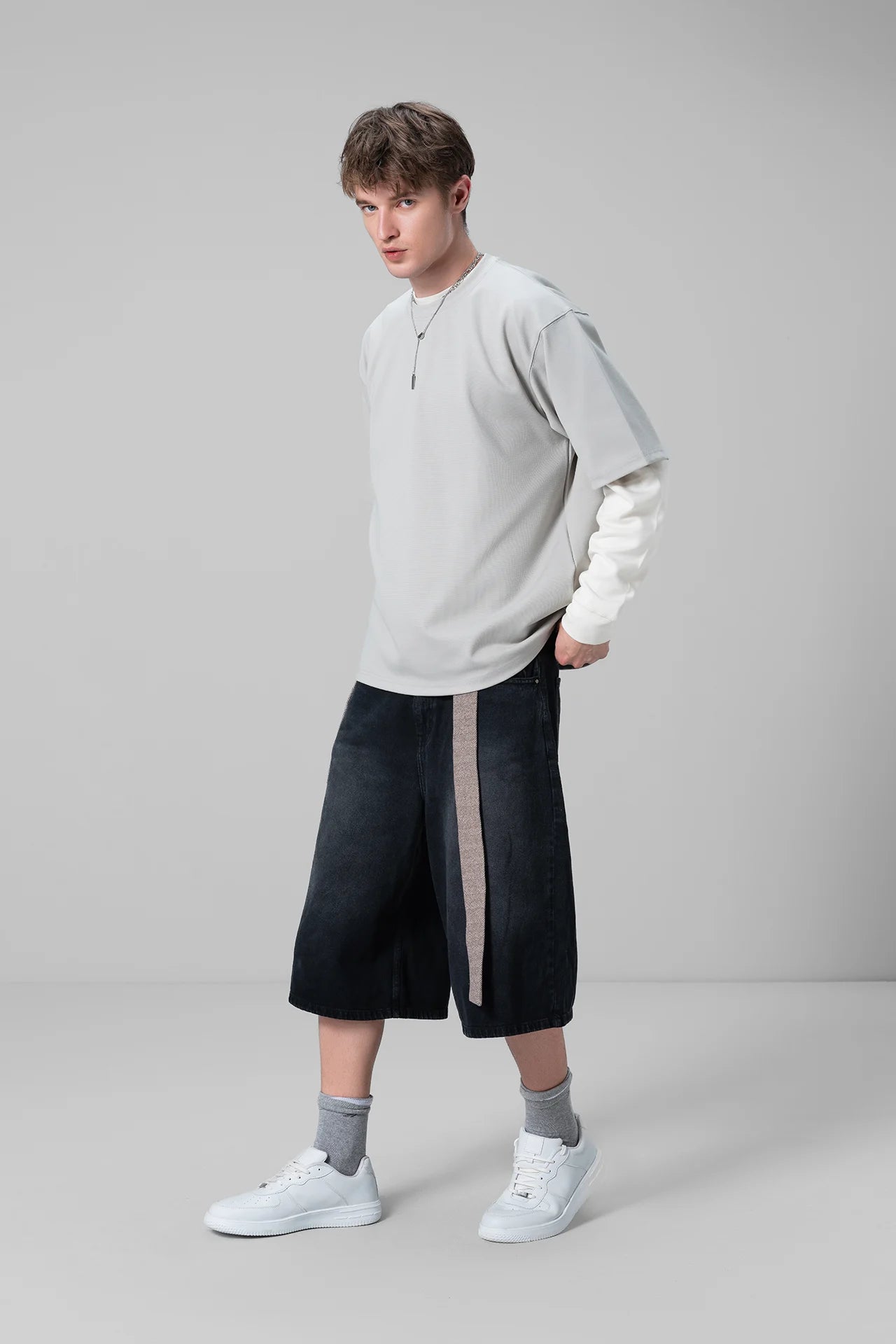 GREY MINT T-SHIRT