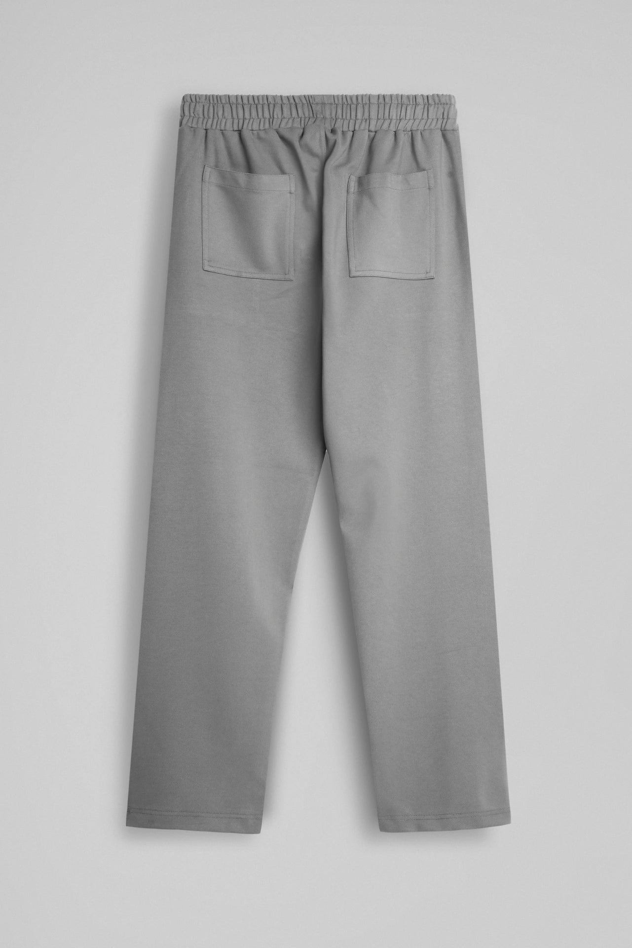 ASH GREY RELAXED TROUSERS