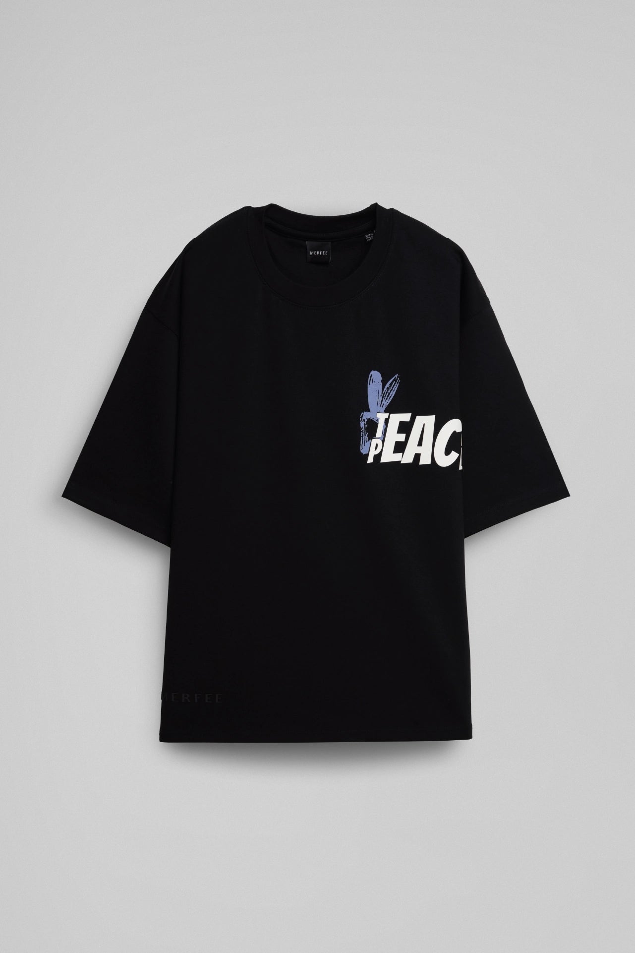 BLACK PEACE T-SHIRT