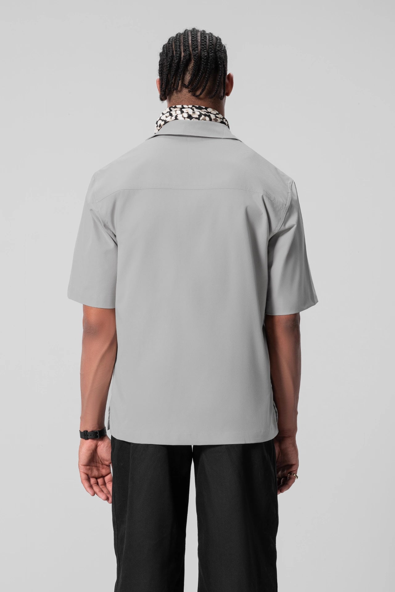 GREY RELAXED SHIRT