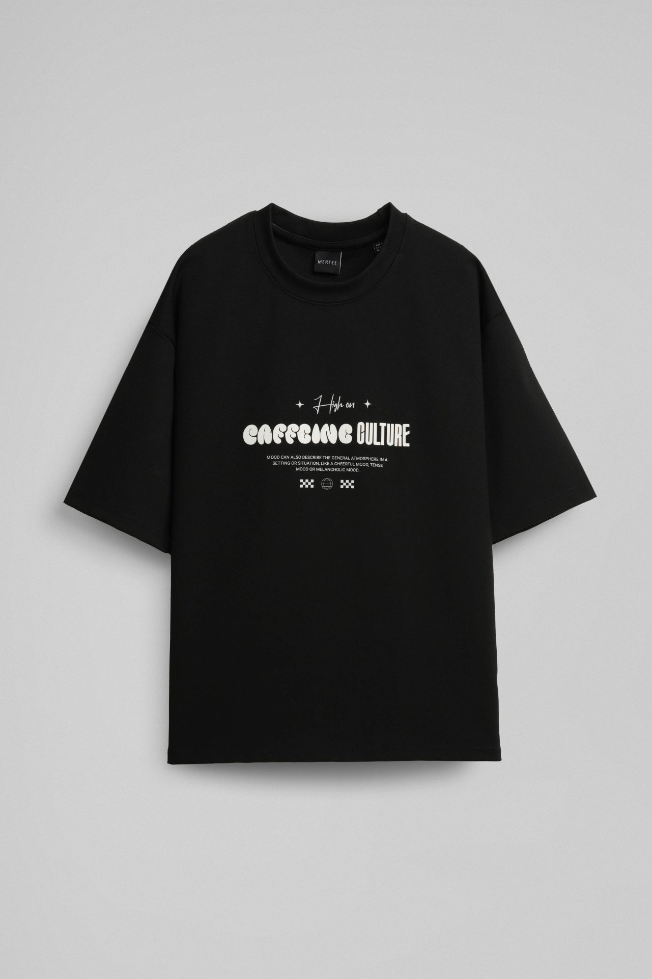 BLACK CAFFEINE UNISEX T-SHIRT