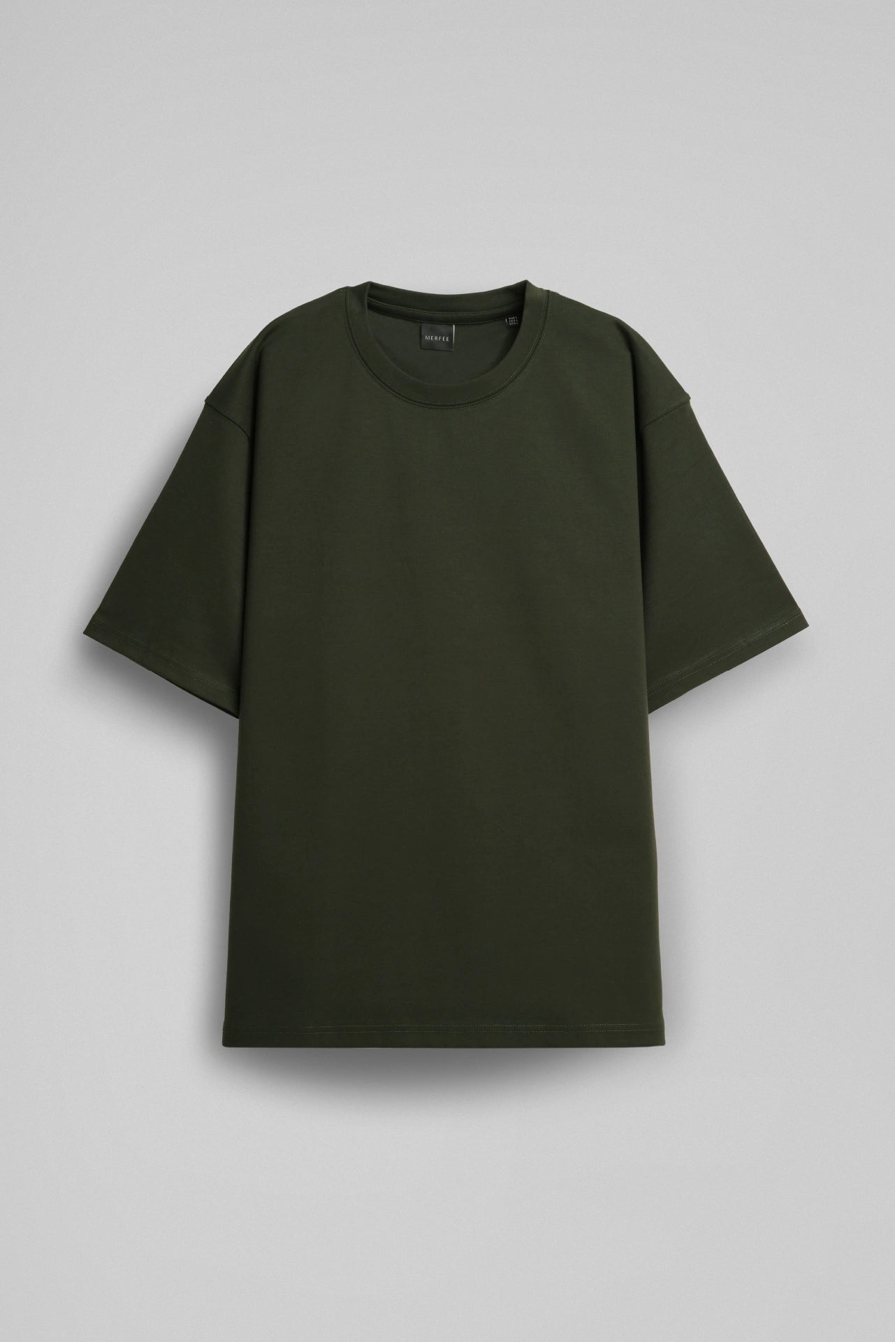 GREEN PLAIN T-SHIRT