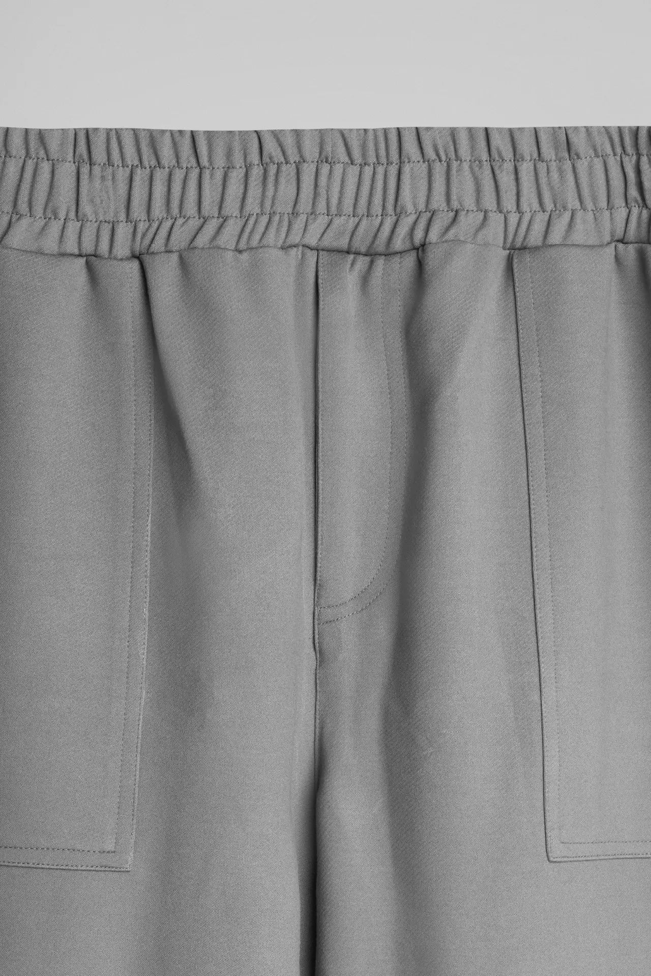 ASH GREY RELAXED TROUSERS