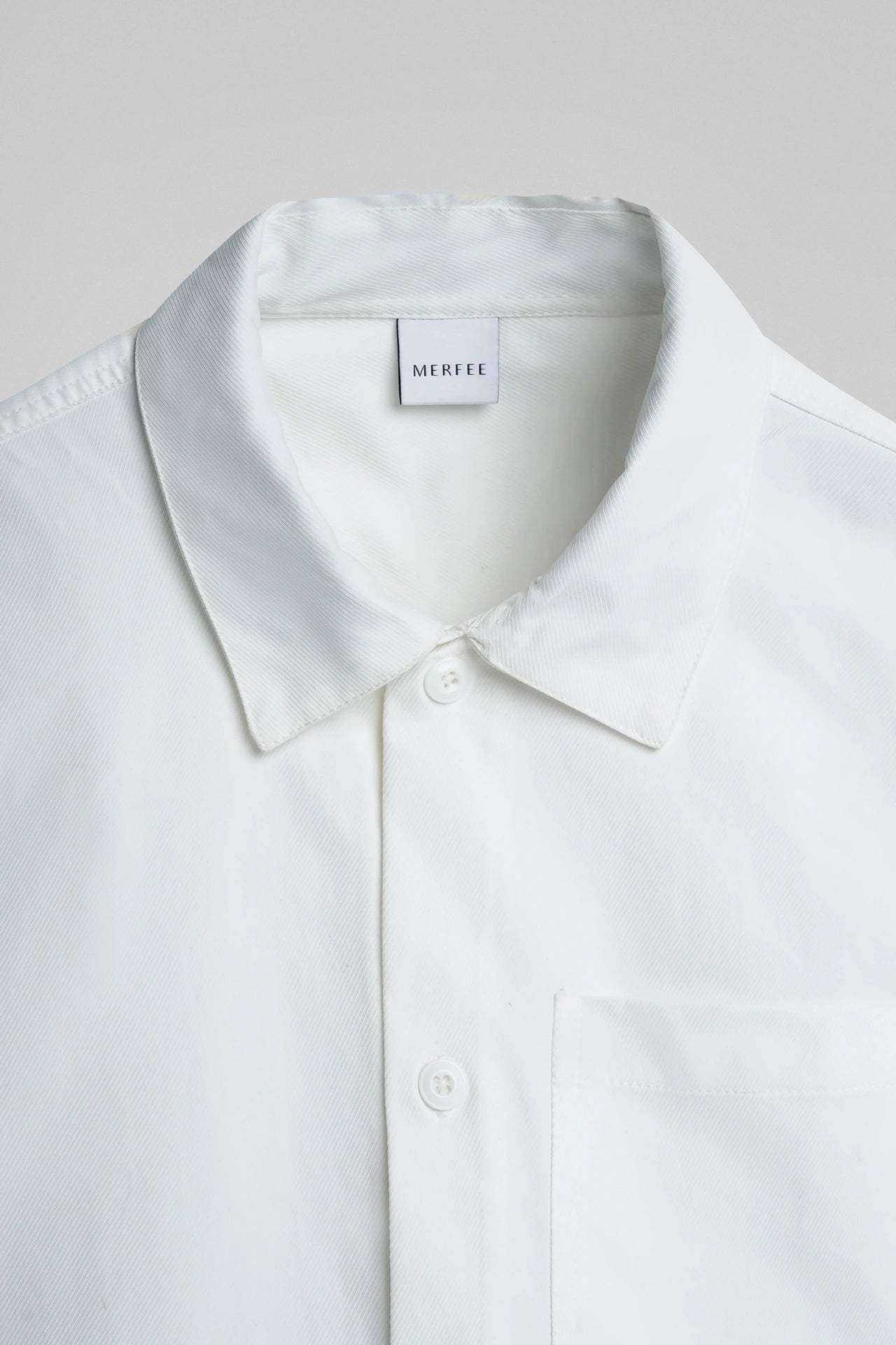 WHITE RELAXED SHIRT