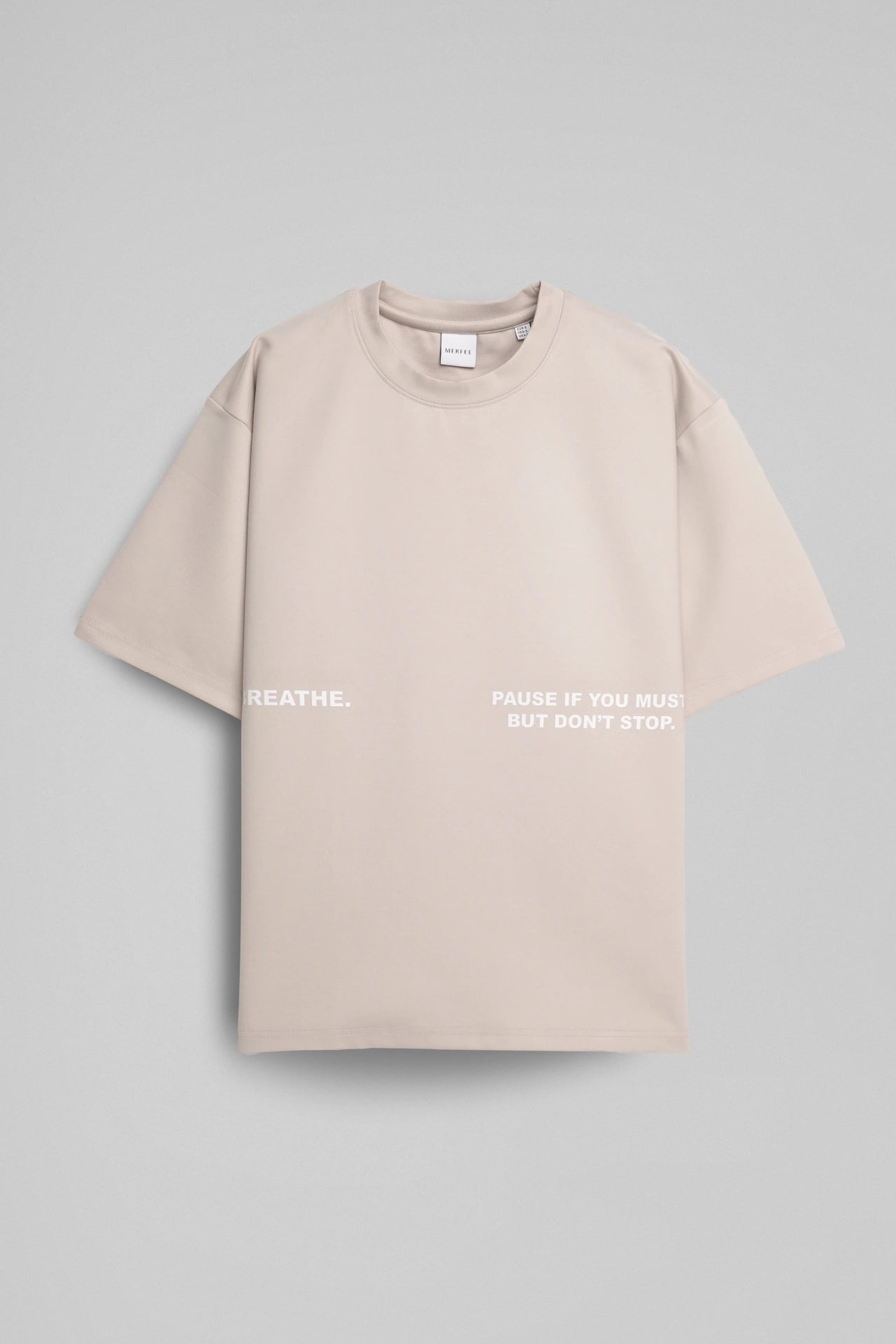 CREAM BREATHE T-SHIRT