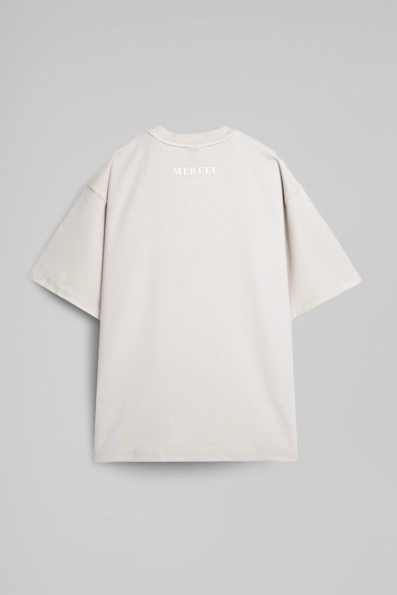 CREAM PLAIN T-SHIRT