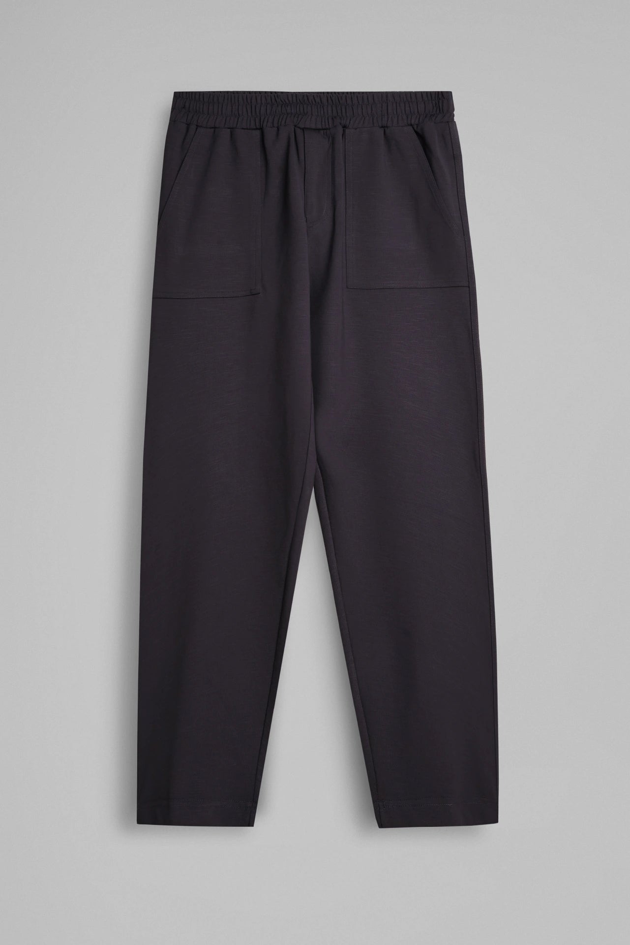 CHARCOAL RELAXED TROUSERS